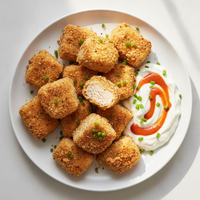 Savory Buffalo Chicken Protein Bites