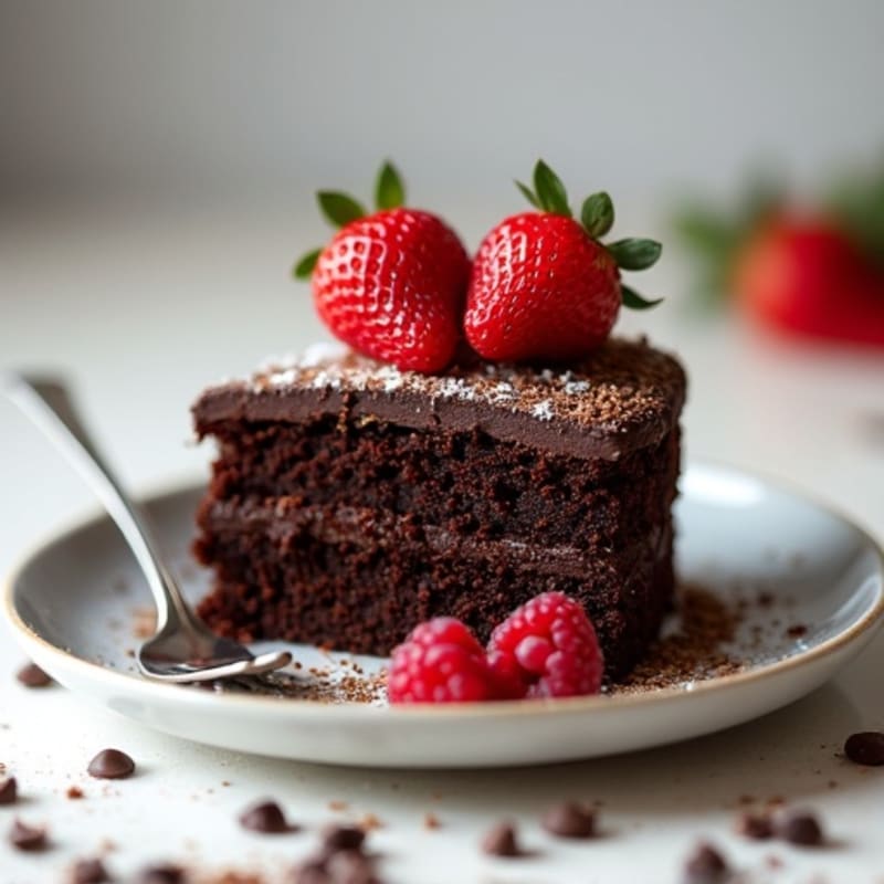 Flourless Dark Chocolate Almond Cake