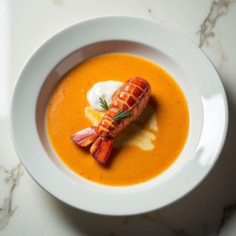 Healthy Silky Lobster Bisque