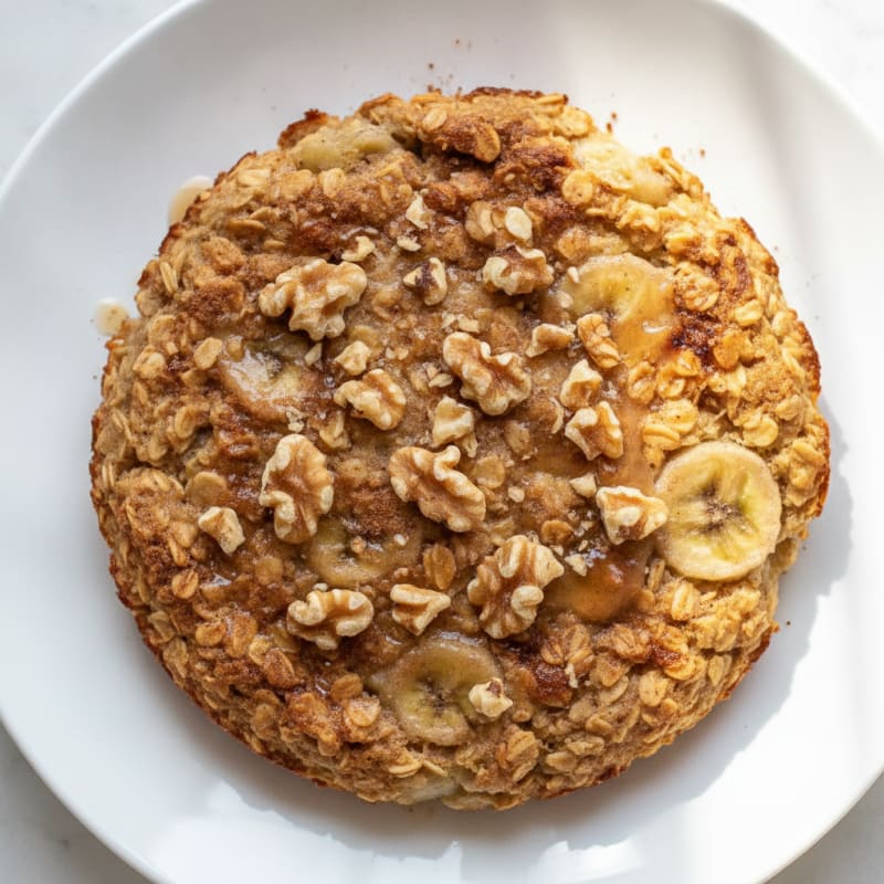 Baked Banana Oatmeal Delight