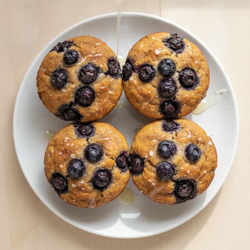 Almond Flour Berry Breakfast Muffins