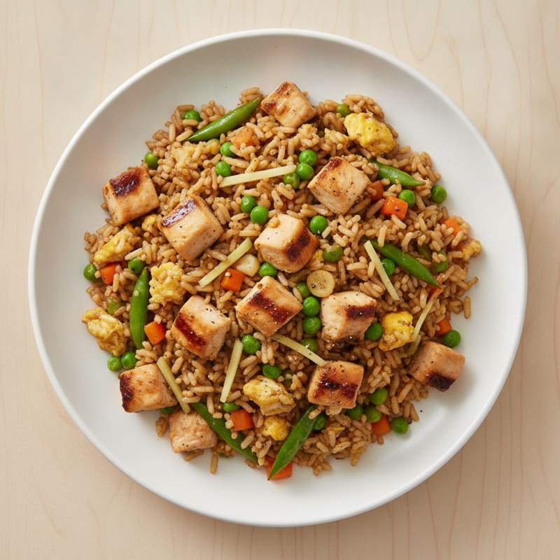 Chicken and Vegetable Fried Rice