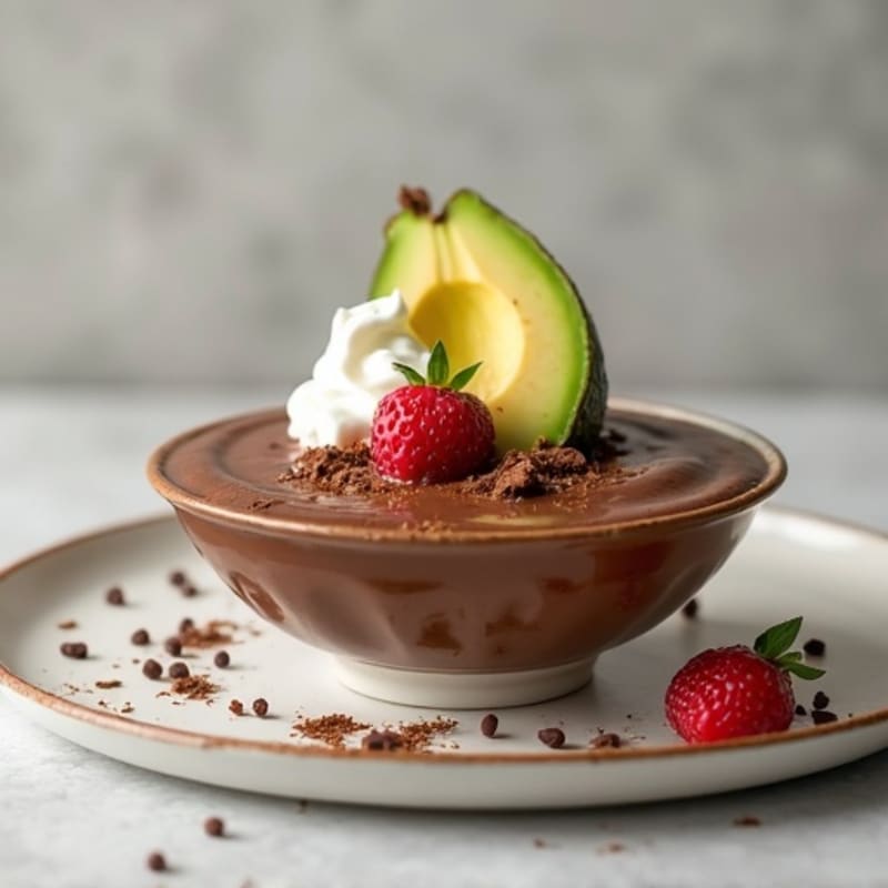 Silky Chocolate Protein Pudding with Greek Yogurt