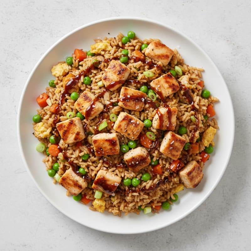 Chicken and Vegetable Fried Rice