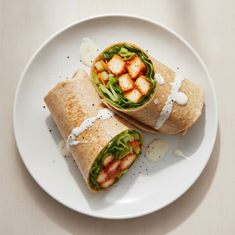 Buffalo Ranch Chicken Wrap
