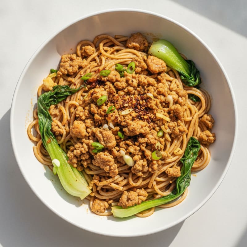 Sichuan Pork Dan Dan Noodles