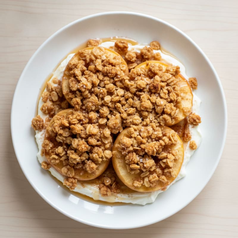 Baked Apple Cinnamon Protein Delight