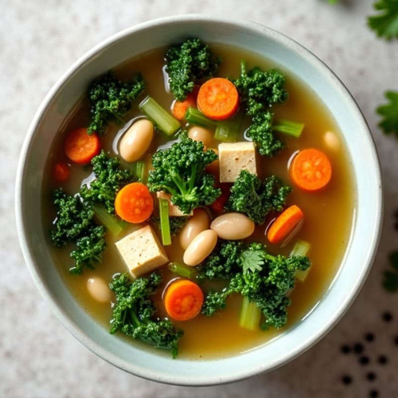 Hearty Kale and White Bean Soup