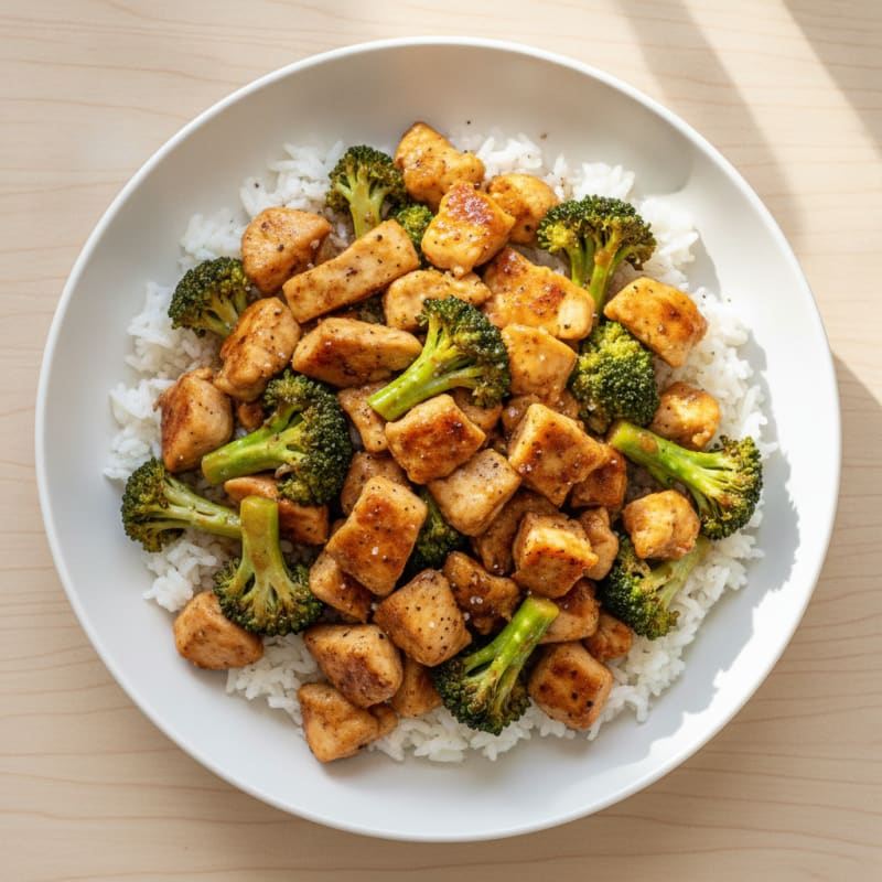 Teriyaki Chicken and Broccoli Stir-Fry