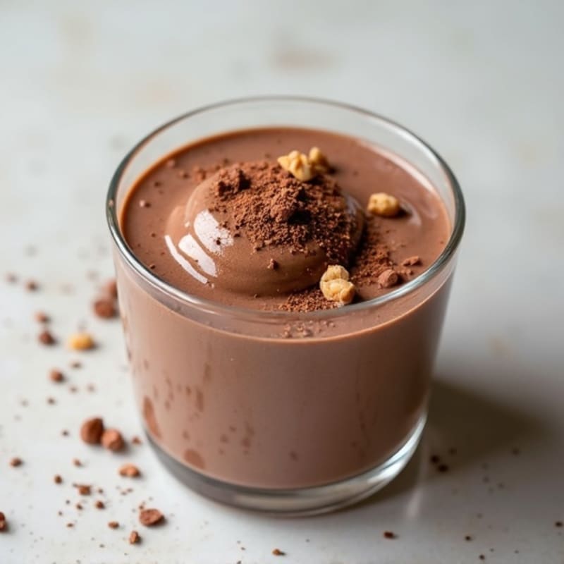 Silky Chocolate Protein Pudding