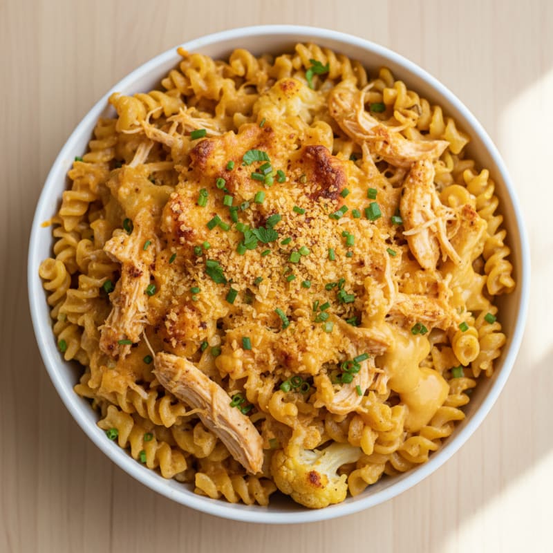 High-Protein Baked Macaroni and Cheese