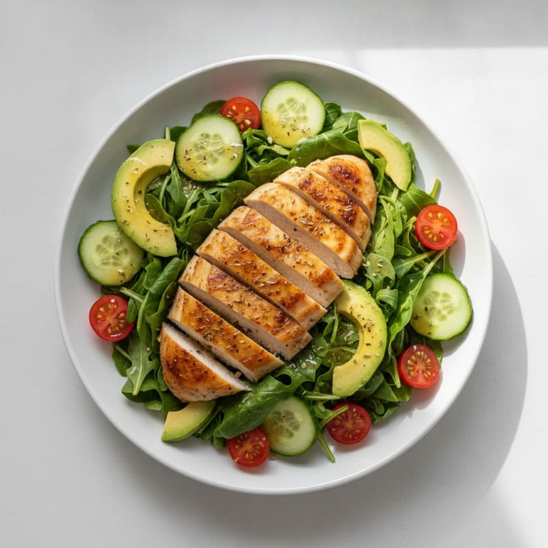 Quick Lemon Herb Chicken Salad