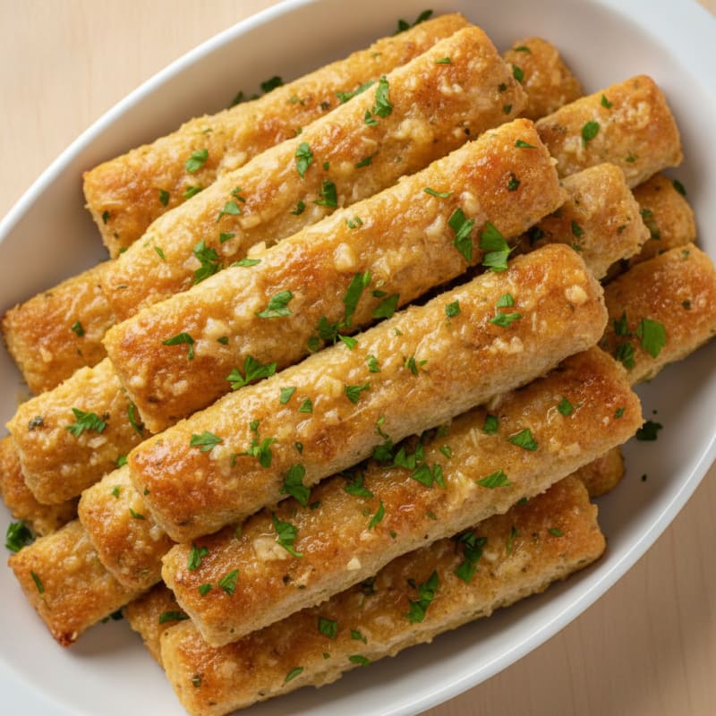 Garlic Butter Parmesan Breadsticks