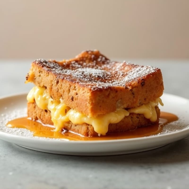 Protein-Rich Vanilla Bean French Toast Bake