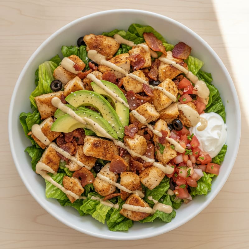 Chicken and Bacon Salad Bowl