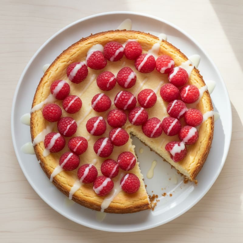 Creamy Greek Yogurt Protein Cheesecake