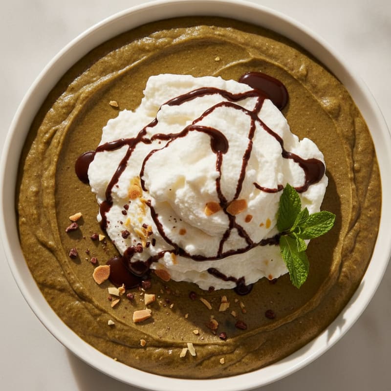 Protein Chocolate Avocado Mousse with Egg White Whip