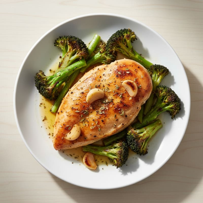 Garlic Herb Roasted Chicken Breast