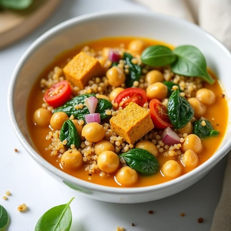 Creamy Coconut Curry Chickpea Stew