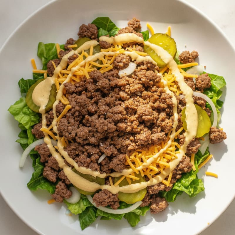 Big Mac Protein Bowl