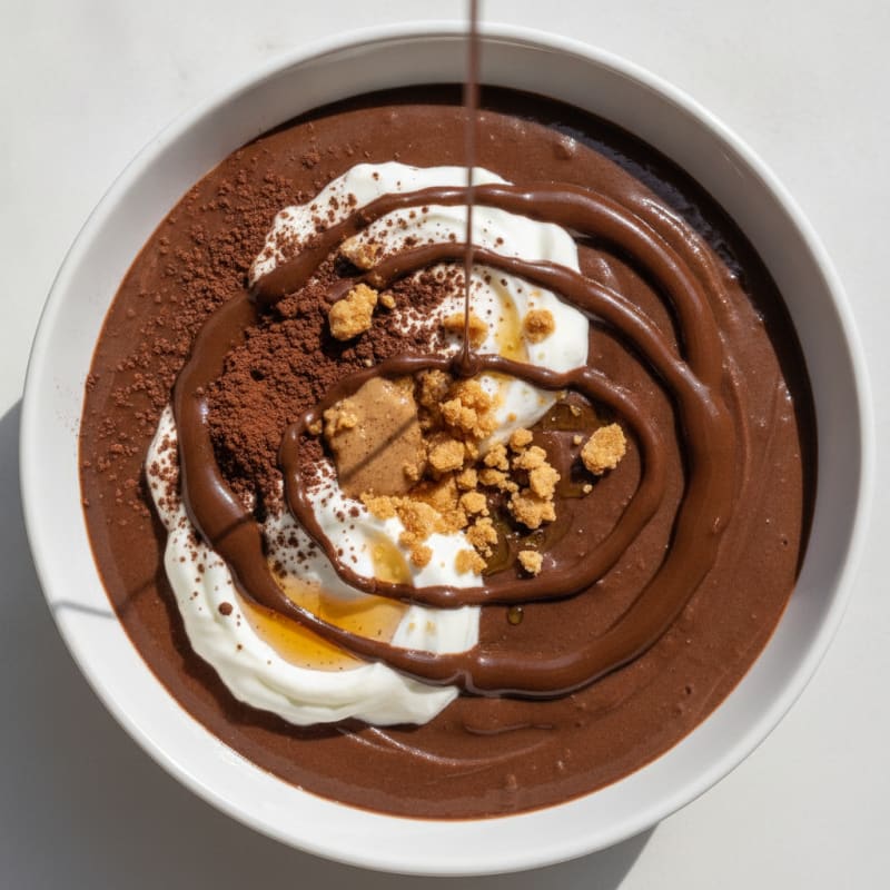 Silky Chocolate Protein Pudding
