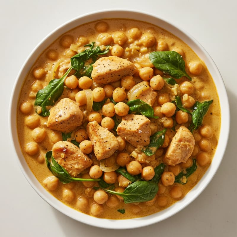 Creamy Coconut Chickpea Curry