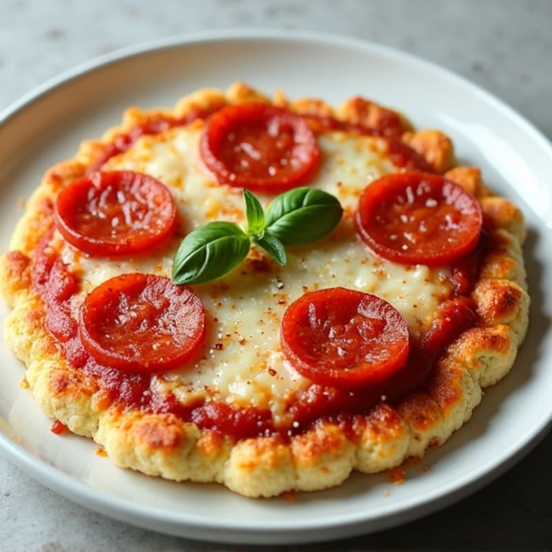 Protein-Packed Cauliflower Crust Pizza with Italian Meats