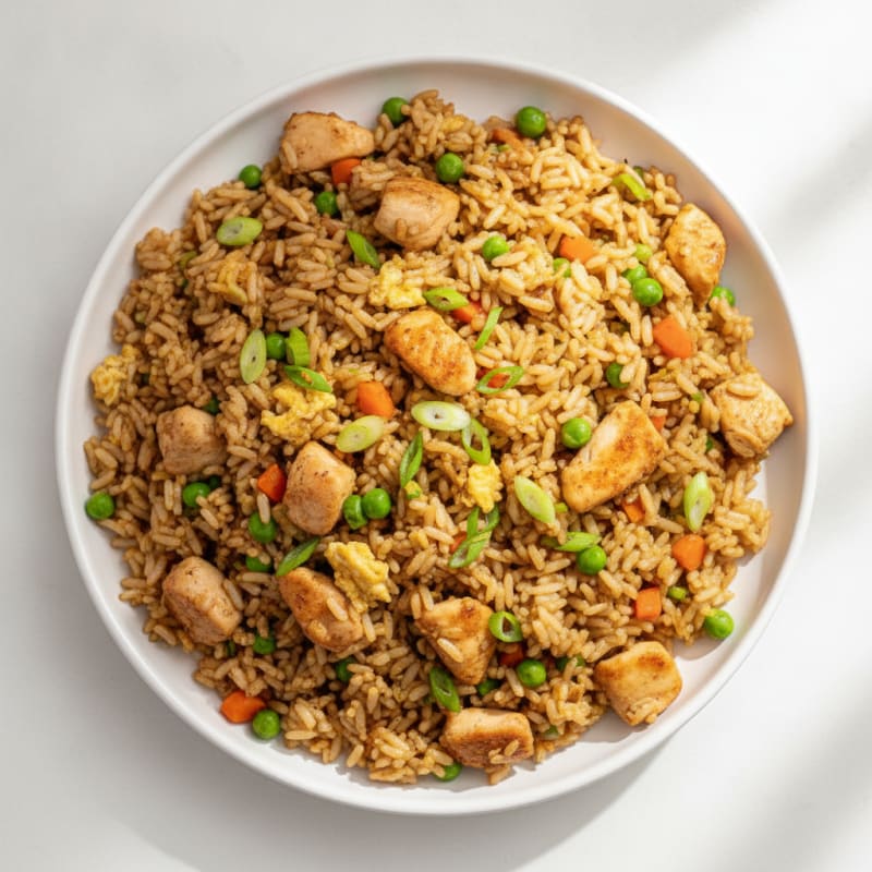 Chicken Fried Rice with Vegetables