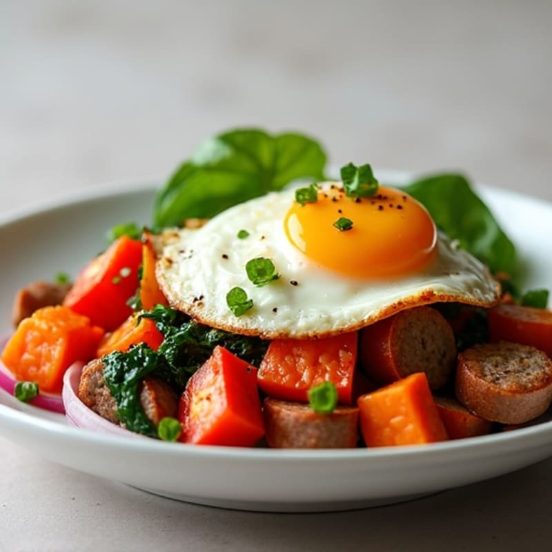 Protein-Packed Sweet Potato Breakfast Hash