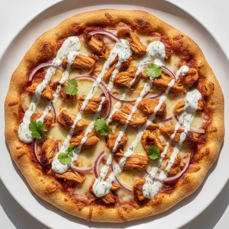 BBQ Ranch Chicken Pizza