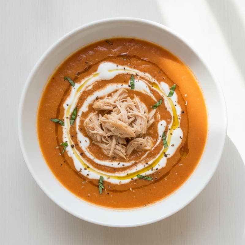 Roasted Tomato Basil Soup