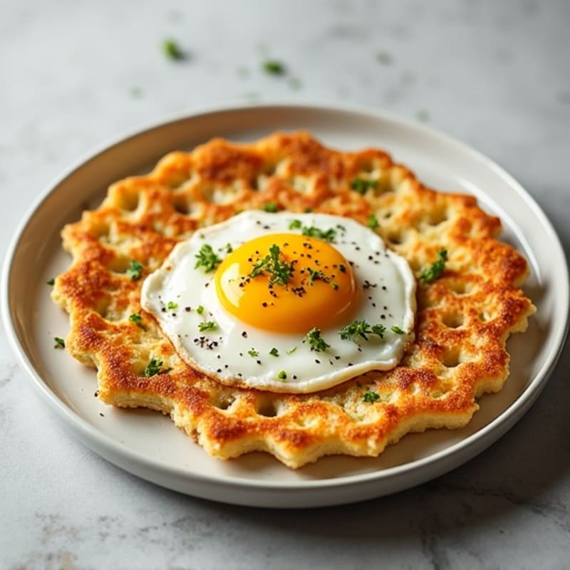 Crispy Cauliflower Protein Flatbread