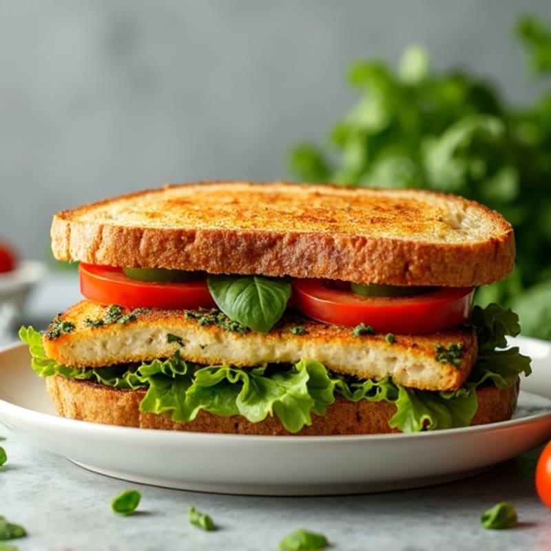 Grilled Pesto Chicken Sandwich