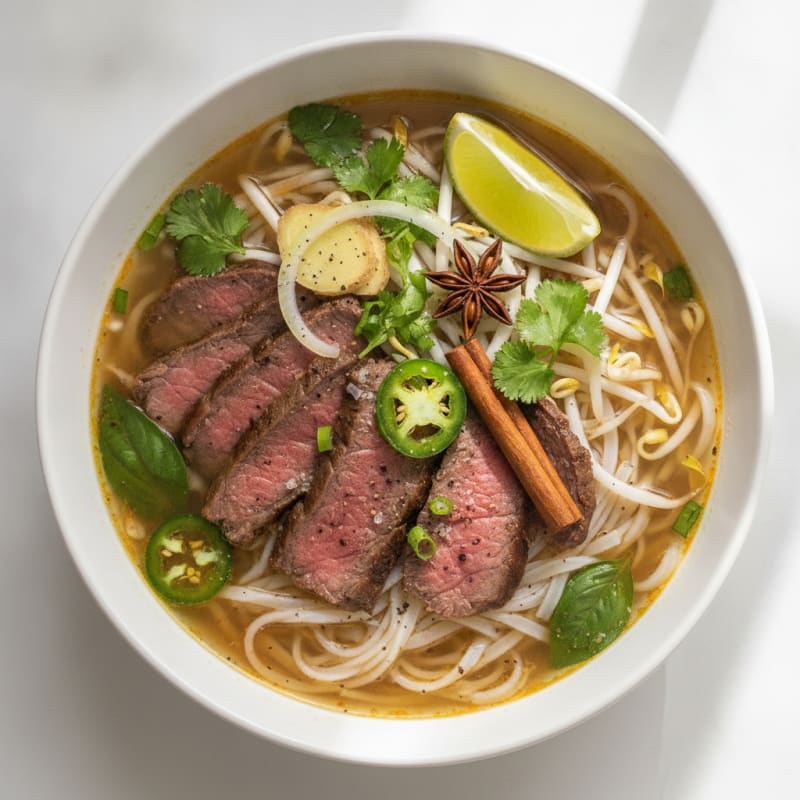Beef Pho Noodle Soup