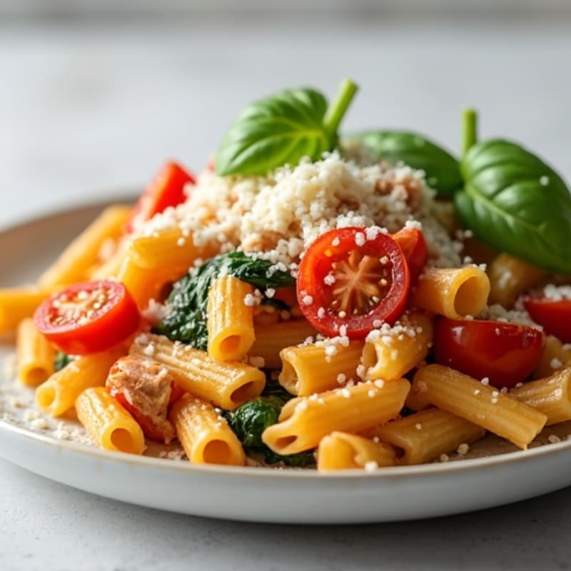Protein-Packed Turkey and Veggie Baked Ziti