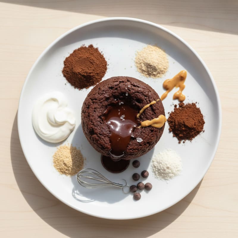 Decadent Chocolate Protein Mug Cake