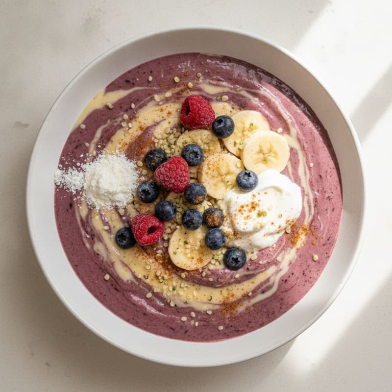 Berry Banana Power Smoothie
