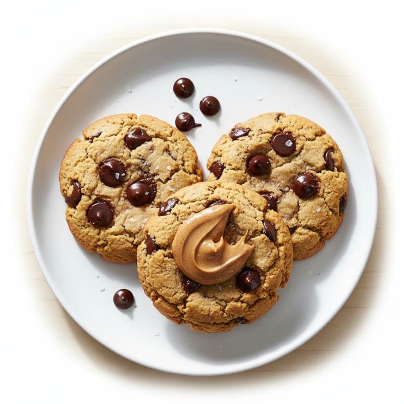 High-Protein Chewy Chocolate Chip Breakfast Cookies