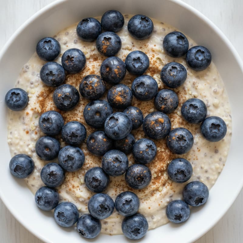 Blueberry Chia Seed Pudding