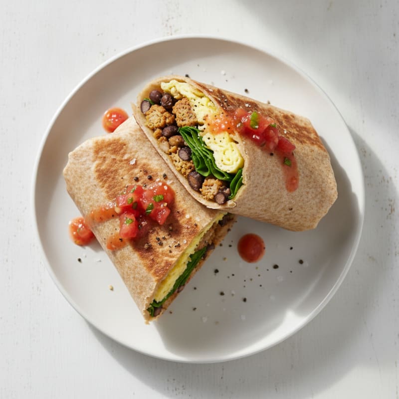 Ultimate Loaded Breakfast Burrito