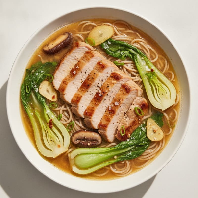 Savory Pork Ramen Bowl