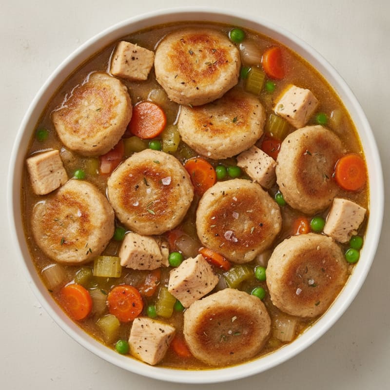Homestyle Chicken and Herb Dumplings