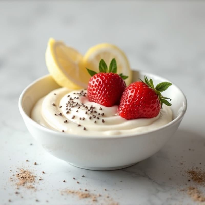 Vanilla Protein Yogurt with Chia Seeds