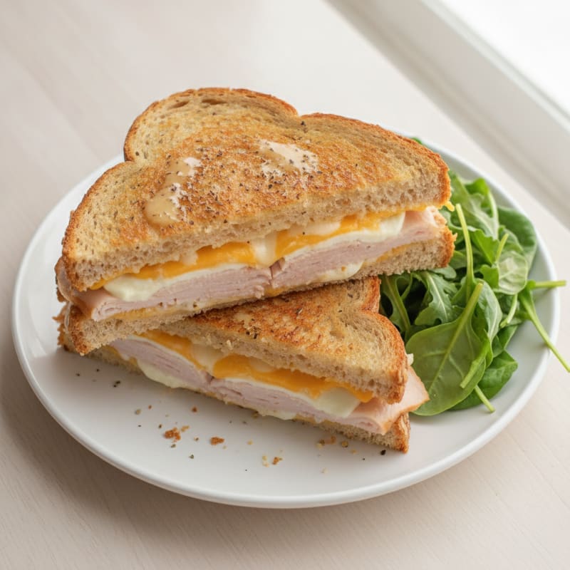 Triple-Decker Grilled Cheese