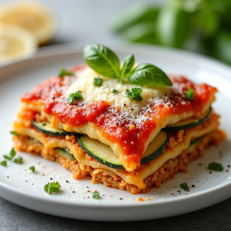 Protein-Packed Turkey Zucchini Lasagna