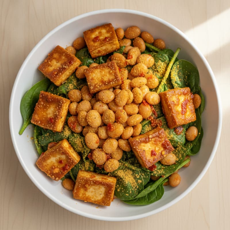 Spicy Plant-Based Protein Power Bowl