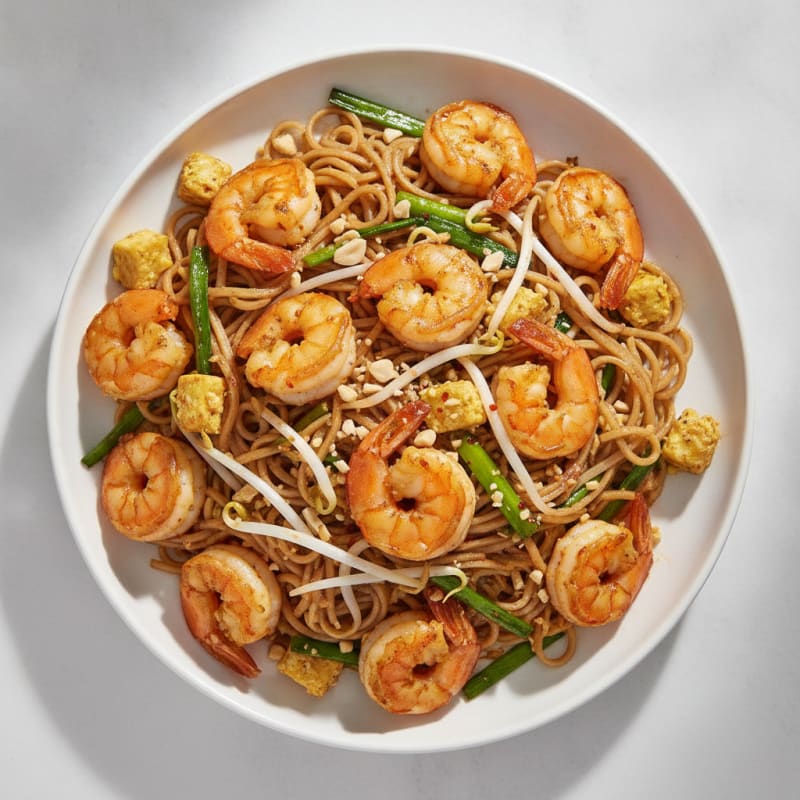 Shrimp Pad Thai Noodles
