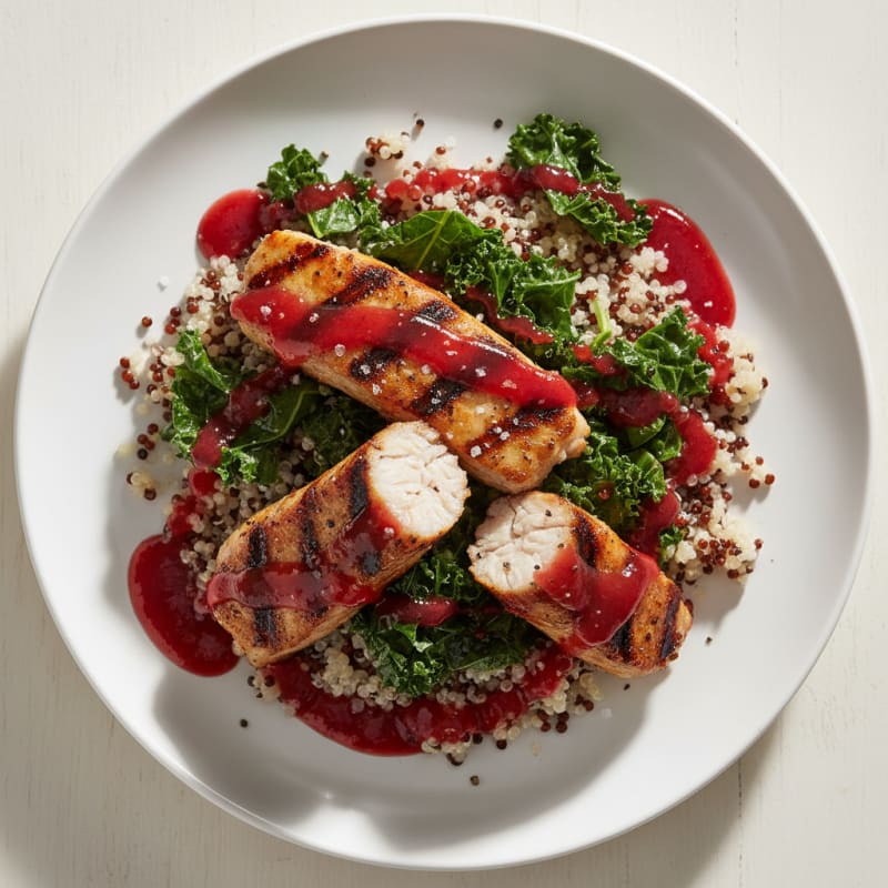 Pan-Seared Rattlesnake with Prickly Pear Glaze