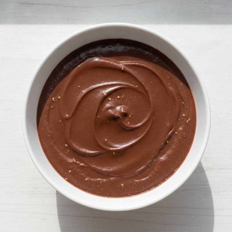 High-Protein Egg White Chocolate Pudding