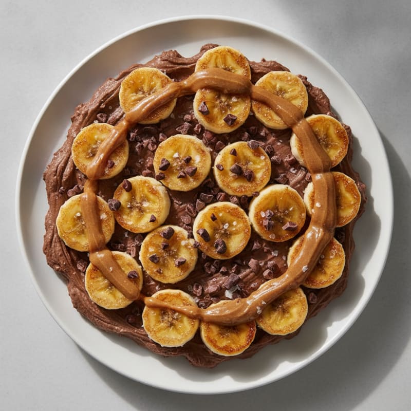 Chocolate Peanut Butter Banana Bites